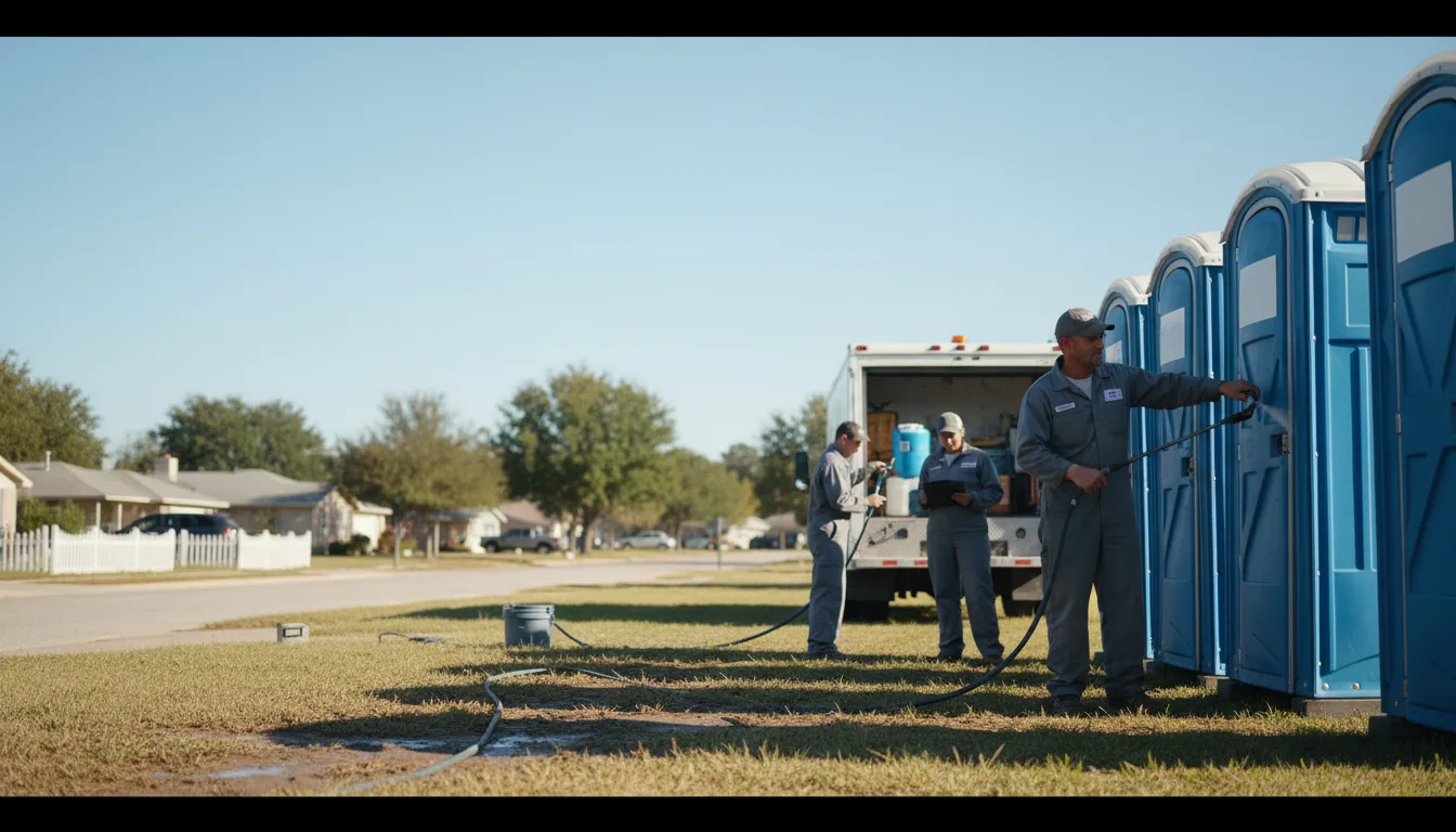 Long-Term Portable Toilet Rental in Mathews, VA near me